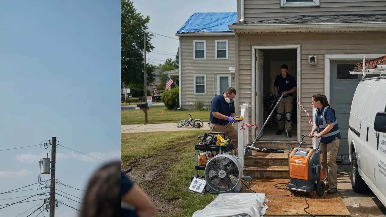 Water Damage Repair in Plessis, NY near me